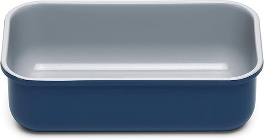 Caraway Non-Stick Ceramic 1 lb Loaf Pan - Naturally Slick Ceramic Coating - Non-Toxic, PTFE & PFOA Free - Perfect for Pound Cakes, Breads, & More - Navy