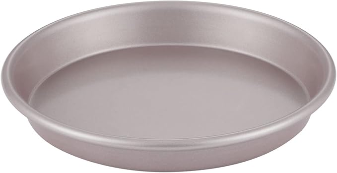 CHEFMADE Pizza Pan, 7-Inch Non-Stick Pancake Bakeware for Oven Baking (Champagne Gold)