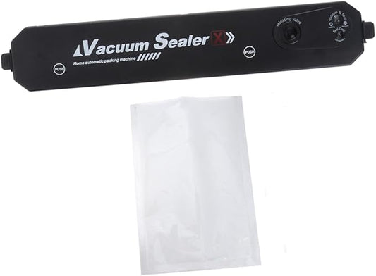 BESPORTBLE Automatic Vacuum Sealer Machine for Kitchen with Sealing Bags Dry Wet Food Preservation Compact Portable Household Sealing Tool US Plug Acv