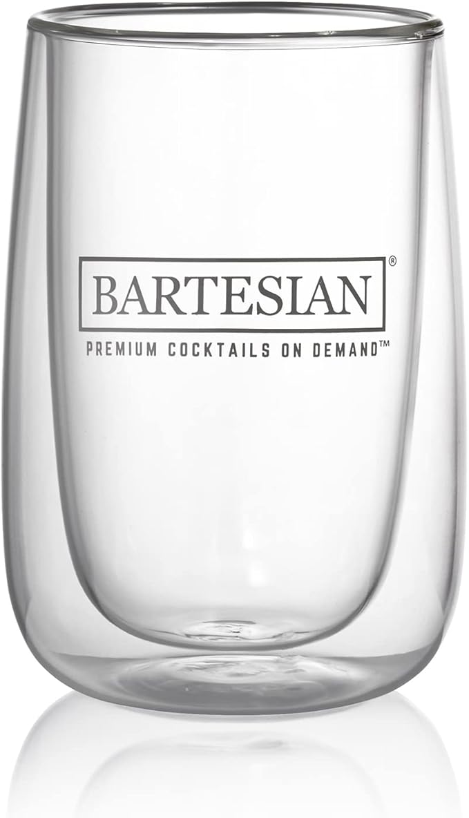 Bartesian Cocktail Glass Sets - Highball Drinking Glassware for Cocktails & Mocktails - Bar Glasses for Martini, Margarita, Pina Colada, Whiskey Sour, Old Fashioned - Set of 2