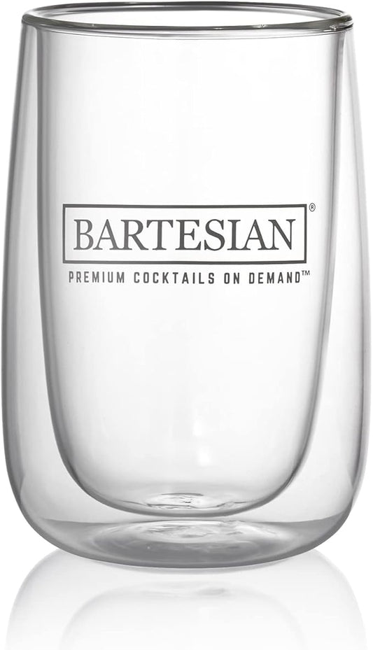 Bartesian Cocktail Glass Sets - Highball Drinking Glassware for Cocktails & Mocktails - Bar Glasses for Martini, Margarita, Pina Colada, Whiskey Sour, Old Fashioned - Set of 2
