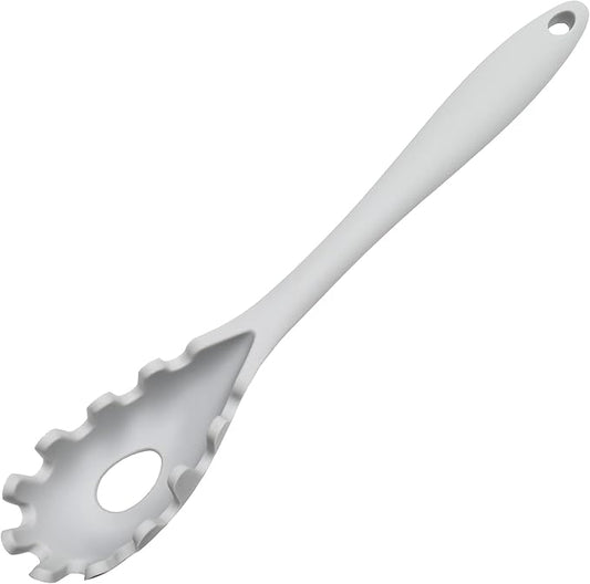 Chef Craft Premium Silicone Spaghetti/Pasta Fork, 11.5 inch, Gray