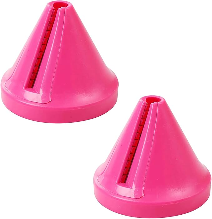 2Pcs Spiralizer Vegetable Slicers,Handheld Spiralizer Vegetable Fruit Spaghetti Zucchini Noodle Maker Grater Slicer Cutters,Kitchen Gadget Funnel Carrot Radish Cutter Shred Slicer Spiral Tools