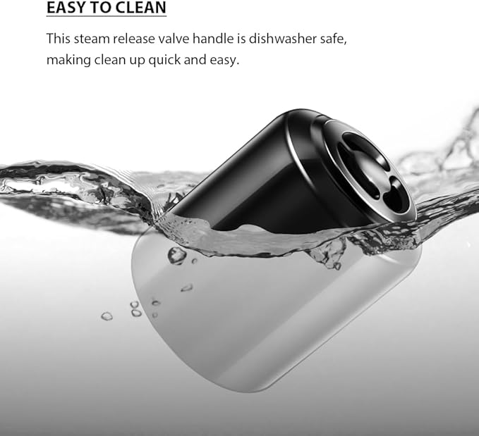 Steam Release Valve Handle for Instant Pot Duo Nova, DUO CRISP AF 8, Duo Gourmet 6 Qt, Ultra 3, 6, 8 Qt, Viva 6 Qt/Pressure Cooker Replacement Accessories