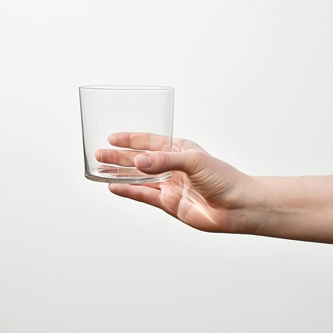 Krosno Cider Water Juice Glasses, Set of 6, 12 fl oz, Mixology Collection, Lightweight Everyday Drinking Glasses, Multi-Purpose, Dishwasher Safe, Made in Europe