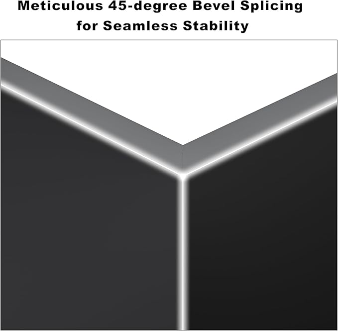 HELPLEX Black Acrylic Guest Towel & Napkin Holder - Waterproof Splash-Proof Vertical Design for Bathroom, Kitchen, Dining Table - Home Hotel Office Organizer (1-Pack)