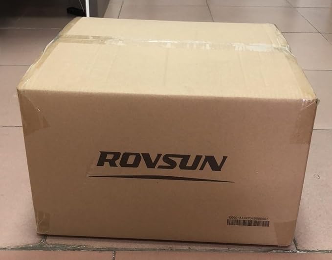 ROVSUN Electric Pizza Oven, 110V 1100W Stainless Steel Pizza Baker with Auto Shut-off, Handle, Removable Crumb Tray, Countertop Pizza Maker for Kitchen Commercial Home-Silver