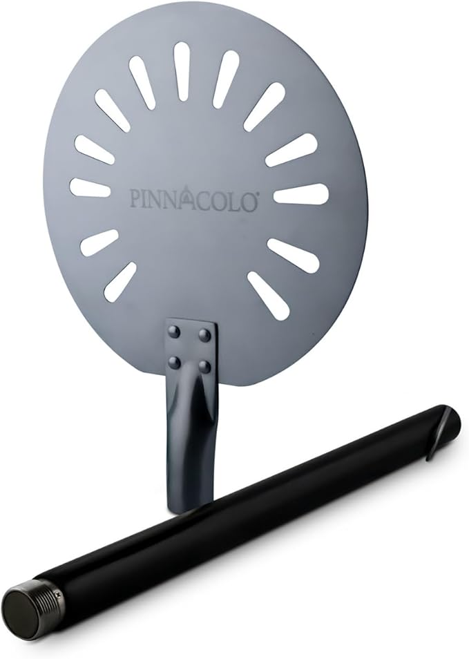9 Inch Premium Turning Peel - Lightweight and Durable, Perfect for Turning and Retrieving Pizza, Bread, and Pastries from the Oven