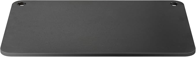 VEVOR Pizza Steel, 20" x 14" x 3/8" Pizza Steel Plate for Oven, Pre-Seasoned Carbon Steel Pizza Baking Stone with 20X Higher Conductivity, Heavy Duty Rustproof Pizza Pan for Outdoor Grill, Indoor Oven