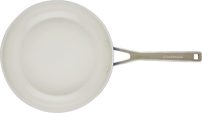 KitchenAid Hard Anodized Ceramic 9-Piece Nonstick Cookware Set – Includes Fry Pans, Saucepan, Stockpot, Durable, Even Heating, Oven Safe to 500°F, Blue Velvet