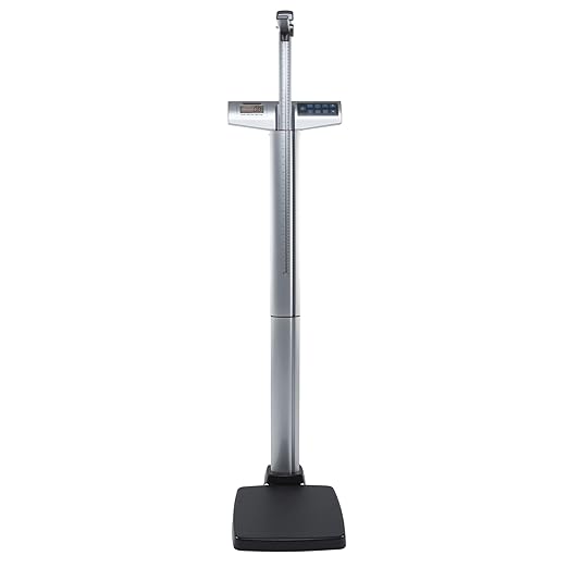 Health O Meter Digital Physician Scale with Height Rod 550 lbs / 250 kg Capacity