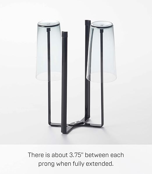 YAMAZAKI home 6785 Kitchen Multi Eco Stand-Multifunctional Plastic Bag Holder, One Size, Black