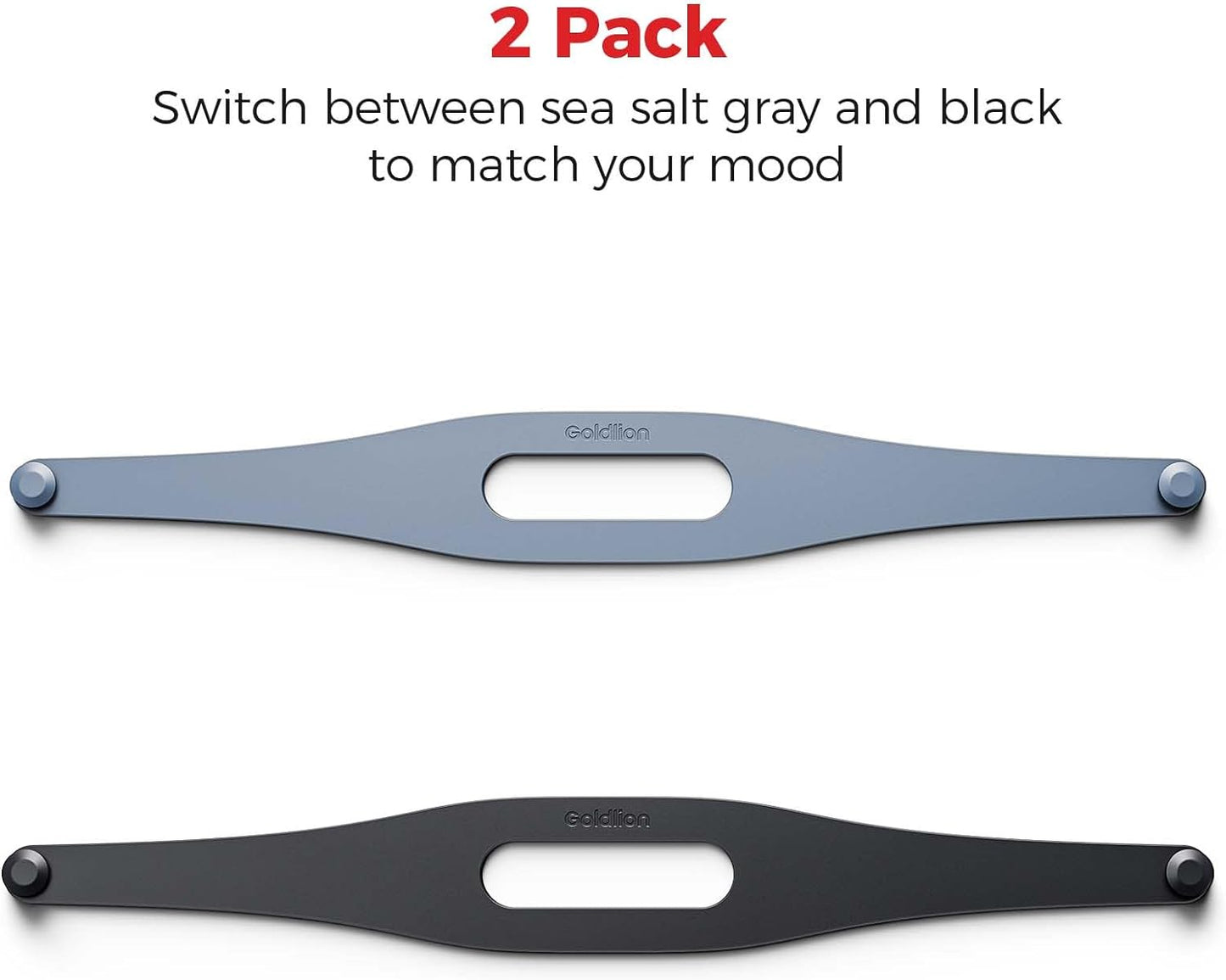 Goldlion Silicone Lid Latch Strap Compatible with Ninja Crockpot Slow Cooker - Secure Lid Lock & Transport Accessories for Ninja Foodi Possiblecooker, 2 Pack