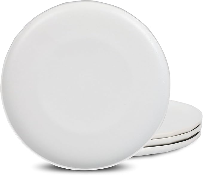 Stone Lain Rio 4-Piece Dinner Plate Set Stoneware, Beige