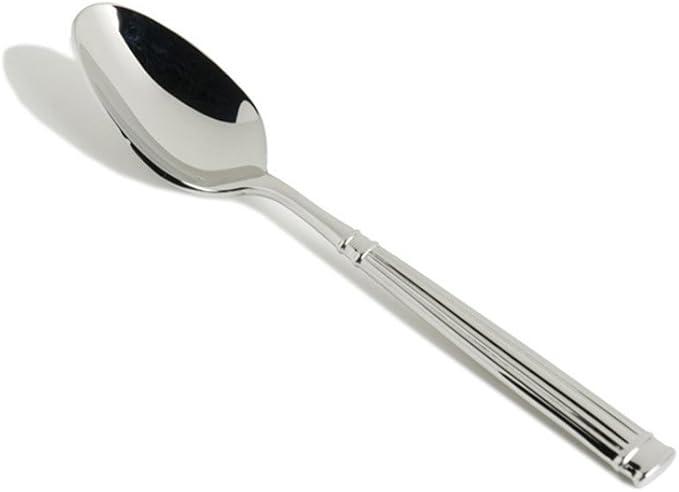 Fortessa Doria 18/10 Stainless Steel Flatware Espresso Spoon, Set of 12