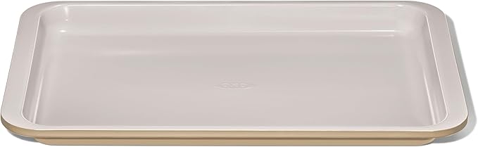 OXO Good Grips Non-Stick Pro Ceramic Coated Metal Bakeware Jelly Roll Pan – Biscuit
