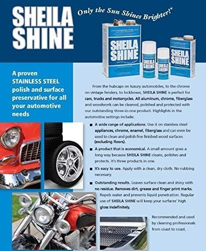 12 x 10oz Stainless Steel Cleaner and Polish - Cleans, Polishes & Protects Kitchen Appliances, Refrigerators, Sinks, Ovens & Grills - Residue, Streak Free Shine - Spray Polish Stainless Steel Cleaner