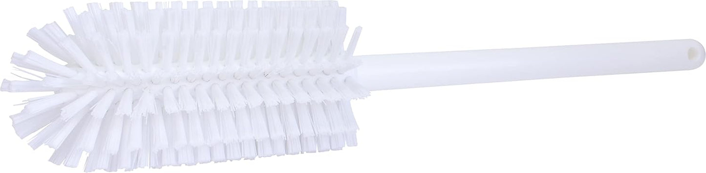 SPARTA Scrub Brush Bottle Brush, Dishwasher Safe Brush with Hanging Hole for Cleaning, Plastic, 16 Inches, Lime, (Pack of 4)