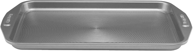 Circulon Total Bakeware Set Nonstick Cookie Baking Sheets, 2 Piece, Gray