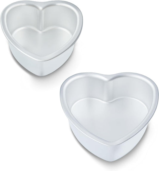 Heart Shaped Cake Pans 6&8 Inch 3 Inch Deep Other Occasion Cakes