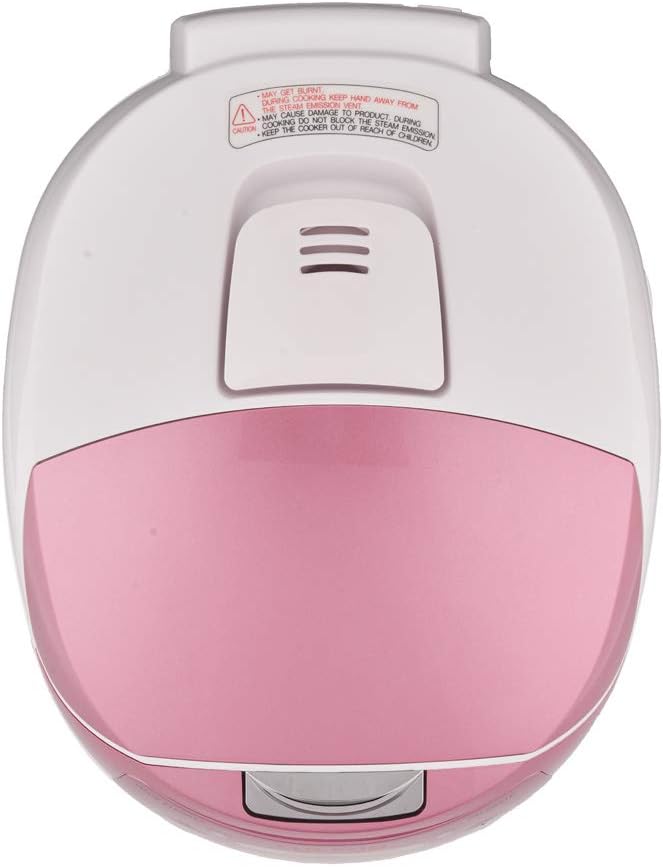 CUCKOO Micom Rice Cooker 6 Cup Uncooked / 12 Cup Cooked, Korean Fuzzy Logic Rice Cooker with Delay Timer & Keep Warm Setting, Versatile Food Steamer with Non-Stick Inner Pot, Pink (CR-0631F)