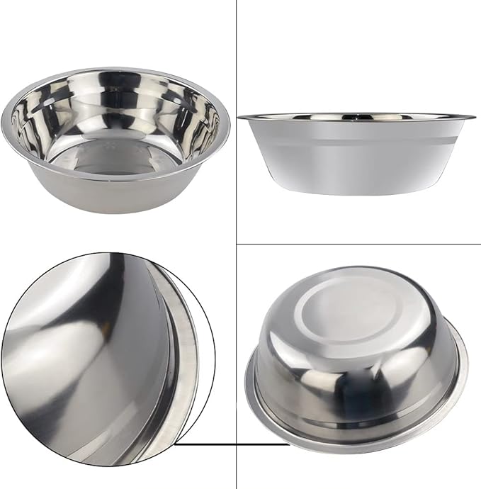 Stainless Steel Mixing Bowls/Metal Prep Bowls, Set of 4