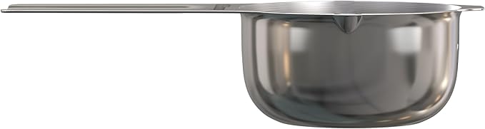 Color Up ⅓ Cup Pet Food Scoop – Stainless Steel Dog Food Scoop Cup – Rust-Resistant, Durable Measuring Scoop for Dogs, Cats, Birds & Rabbits – Ideal for Dry Food & Treats