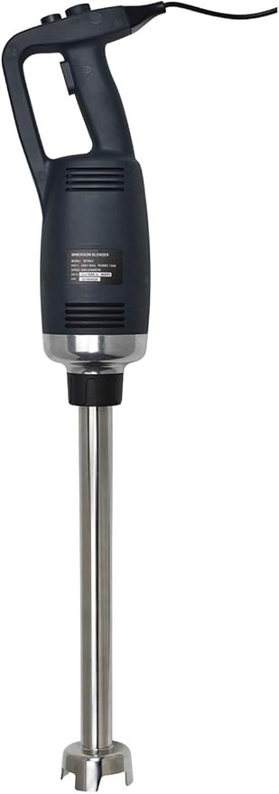 Li Bai 18 in Heavy Duty Immersion Blender Handheld Kitchen, Hand Blenders for Kitchen, Commercial Mixer Electric, 750W Detachable Shaft Adjustable Variable Speed, Emulsifier Blender Handheld