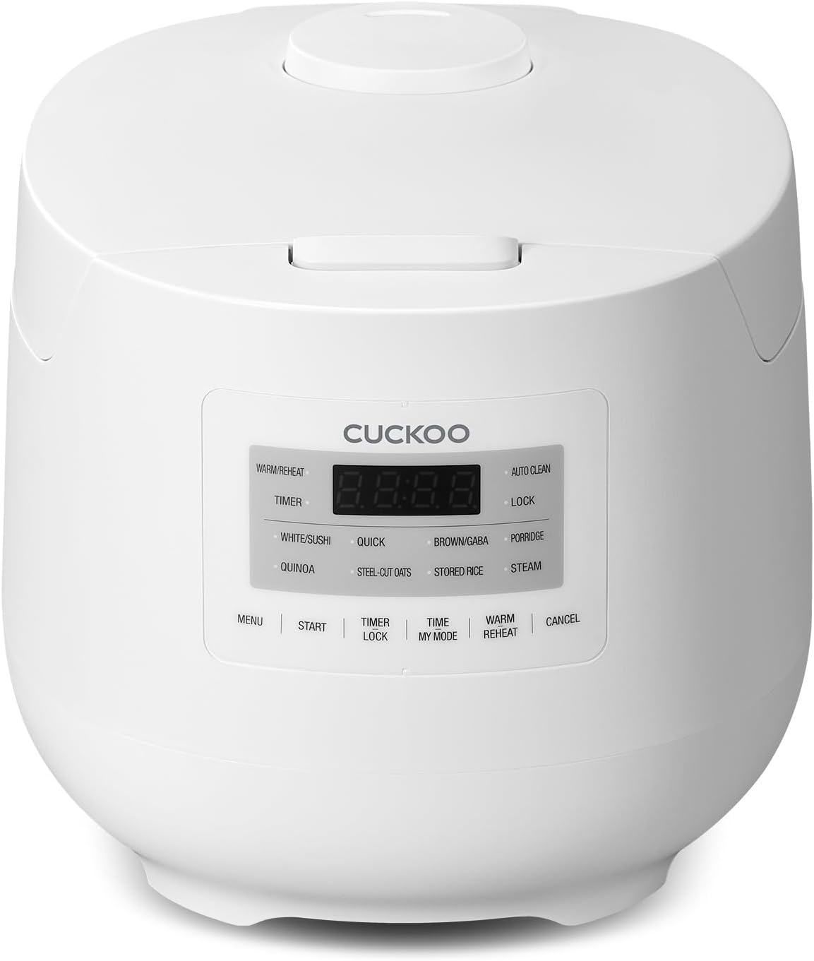 CUCKOO CR-0641F 6-Cup (Uncooked) / 12-Cup (Cooked) Micom Rice Cooker & Warmer with Nonstick Inner Pot, 11 Menu Modes, Fuzzy Logic Tech, Auto Clean (White)