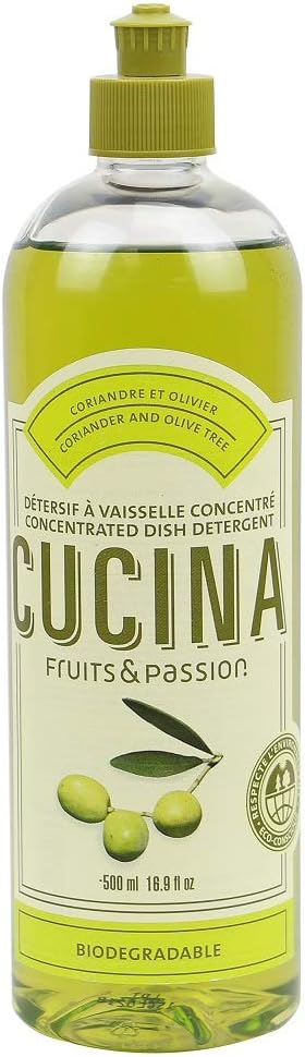 Coriander and Olive Cucina Dish Detergent 500ML