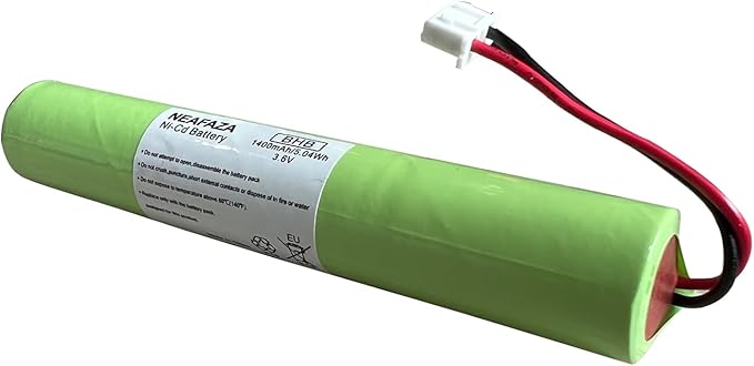 3.6V 1400mAh Ni-Cd Battery Replacement Compatible with Hurricane Spin Brush Scrubber Mop Cleaner Spin-Scrubber (1 Pack)