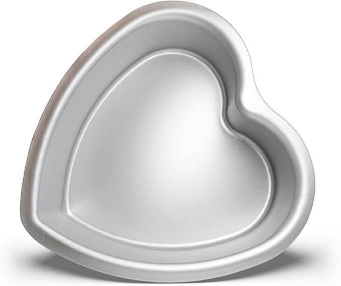Heart Shape Cake Pan,Anodized Heart Cake Pan, Aluminum, For Valentine's Day Wedding Birthday and Other Occasions 8 3 inch heart