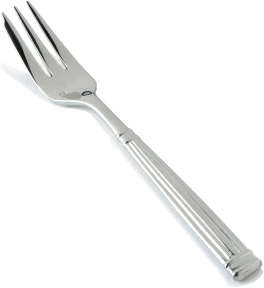 Fortessa Doria 18/10 Stainless Steel Flatware Appetizer/Cake Fork, Set of 12