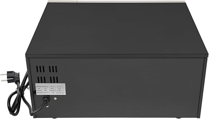 Commercial Pizza Oven Indoor Pizza Oven 16 Inch Electric Countertop Pizza Maker Machine, 1800W Stainless Steel Pizza Cooker with Pizza Stone, 122-662°F & 30Min Timer for Restaurant & Home