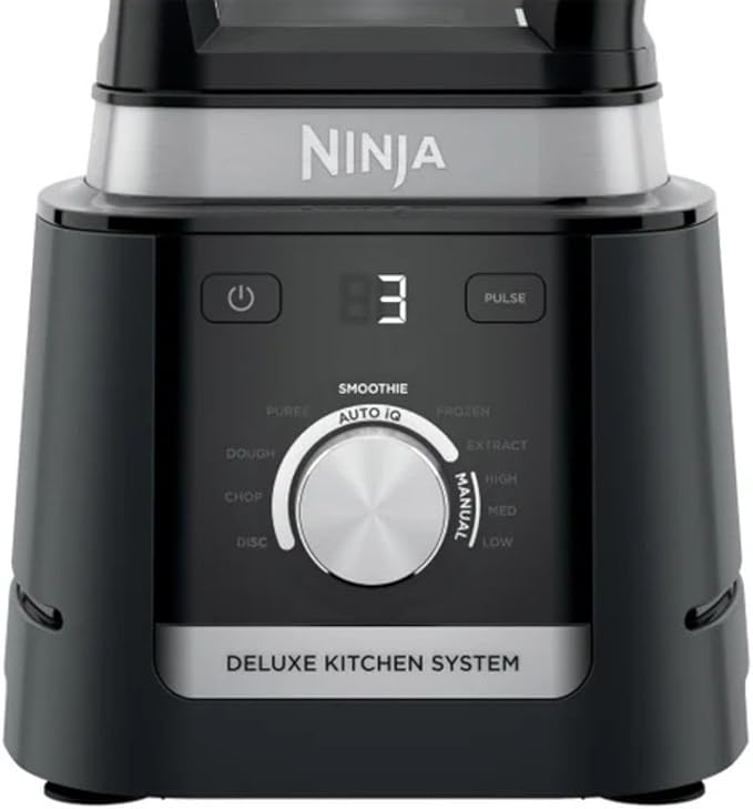 Ninja Deluxe Blender & Kitchen System with 88-oz Pitcher, 9-Cup Food Processor & Auto-iQ Technology – High-Performance Countertop System