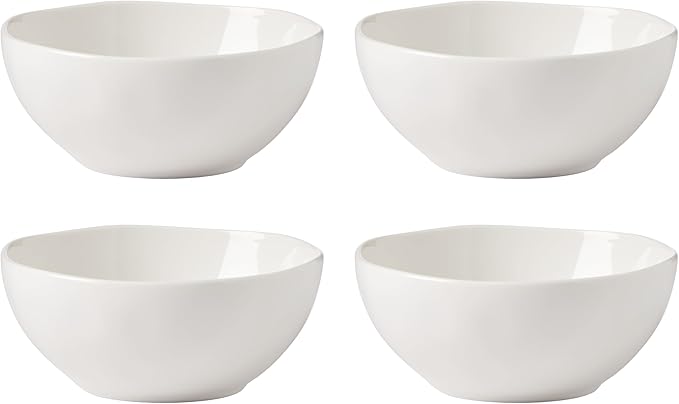 Lenox, White Bay Colors 4Pc All-Purpose Bowls, 3.75 LB