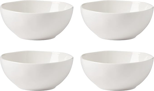 Lenox, White Bay Colors 4Pc All-Purpose Bowls, 3.75 LB