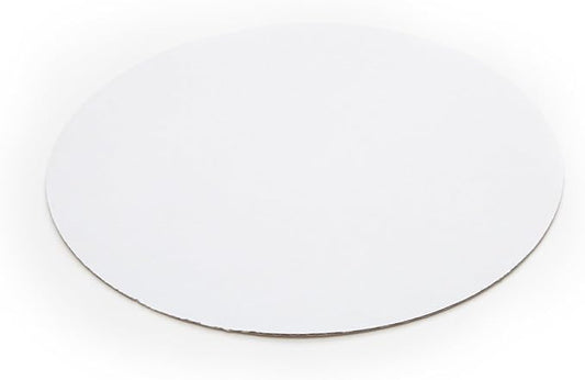 Fox Run Round Cake Base, Cardboard, 10-Inch, Pack of 12, White