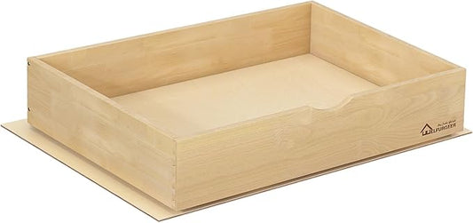 WelFurGeer Soft Close Pull Out Drawers for Kitchen Cabinets, 29" W x 22" D Pull Out Cabinet Organizer, Premium Birchwood Pull-Out Cabinet Drawers, Heavy-Duty Cabinet Organizer for Home & Kitchen