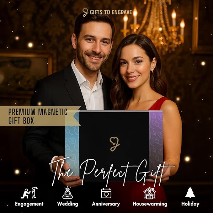 Personalized Charcuterie Board, Wood Engraved Custom Cheese Board, Customized Serving Tray Wedding Gifts for Couples, Engagement, Bridal Shower, Housewarming, and Christmas Gifts 2025