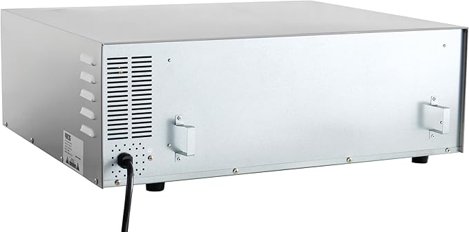 Kratos 29M-037 16" Commercial Electric Countertop Pizza Oven, 120V, 1700 Watts, Stainless Steel Pizza Oven with Glass Door for Restaurants, Cooks Pizzas up to 16" in Diameter