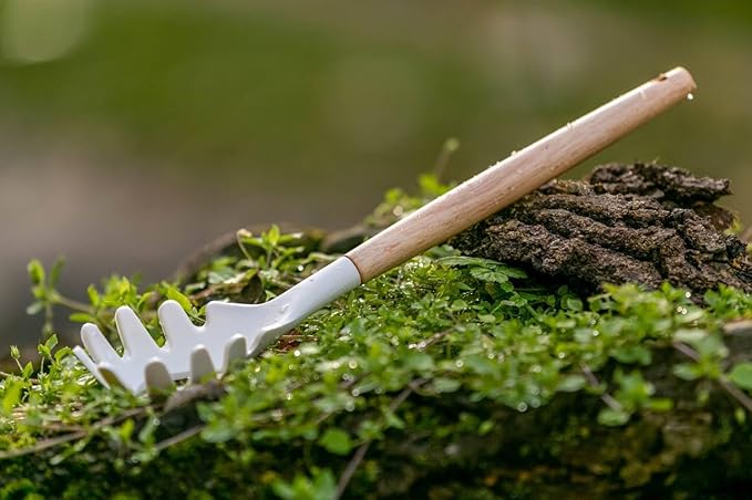 Silicone Kitchen Utensil Set - 11 pcs Heat Resistant Non-Stick Cooking Tools with Wooden Handles