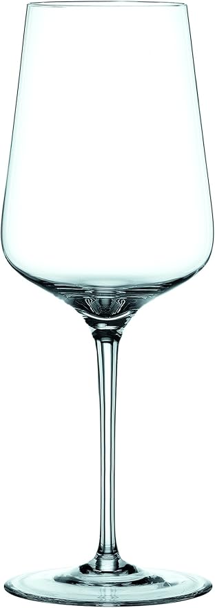 Nachtmann ViNOVA Red Wine Glass, Set of 4, Clear, 18.6-Ounces, Made of Crystal Glass, Clear, Long Stemmed Wine Glasses, Tulip Shaped Cup, Dishwasher Safe