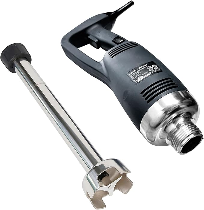 VONCI 750W Commercial Immersion Blender, Extra Heavy Duty Hand Blender with Variable Speed 8000-19000RPM, Handheld Stick Mixer with 22" SUS 304 Shaft, Commercial Emulsifier for Restaurant Kitchen.