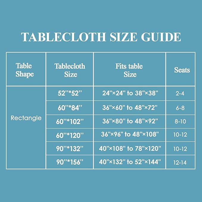 VidaFete Square Tablecloth 2 Pack 52 x 52 Inch Tablecloths Stain Wrinkle Resistant Polyester Dining Table Cover for Kitchen Dinning Party Wedding Rectangular Tabletop Buffet Decoration(Black)