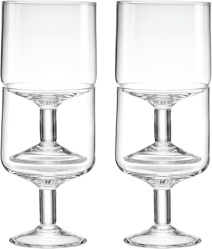 Lenox 895131 Tuscany Classics Stackable 4-Piece Wine Glass Set