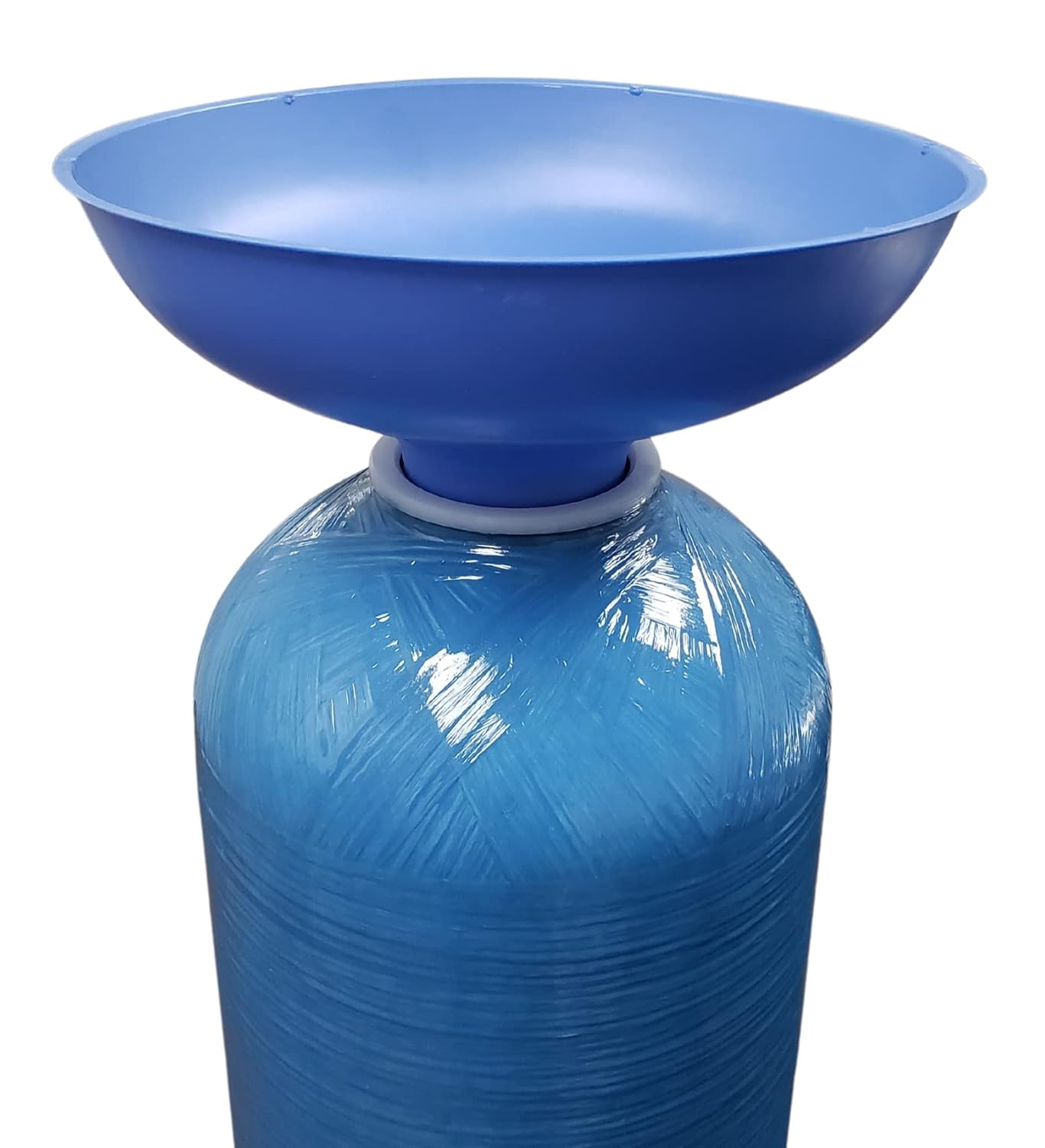 IPW Industries Inc.| Large Plastic Wide Mouth Funnel for Water Softener, Resin, Carbon Media – Wide Mouth Funnel for Water Tank – Multipurpose Plastic Funnels for Home, Jar Filling, and Softener Use
