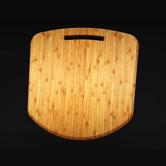 HALO Cook & Serve Pizza Kit | Premium Stainless-Steel Peel | Mezzaluna Style Pizza Cutter | Bamboo Cutting Boards | Quality Pizza Tongs