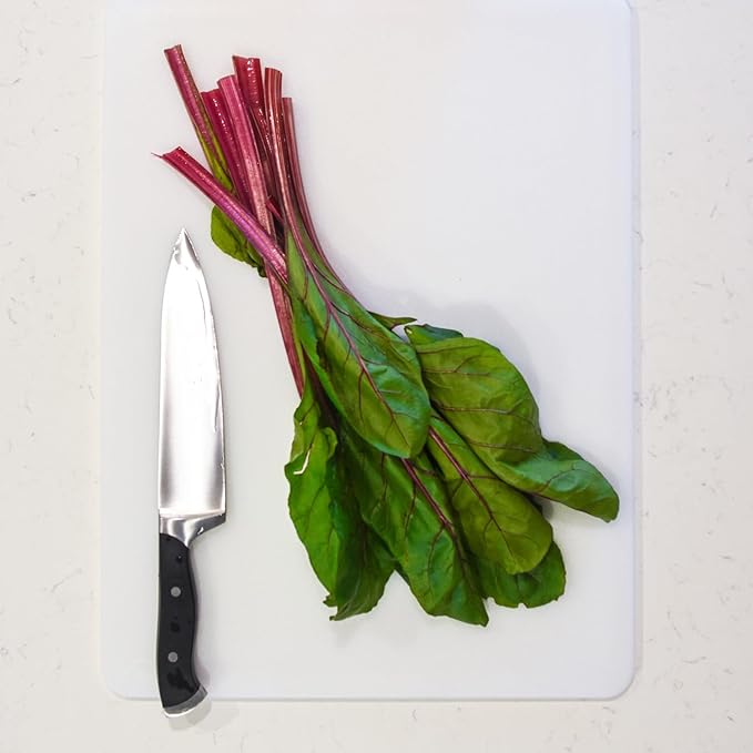 Dexas NSF Polysafe Cutting Board, 14 by 17 inches, White