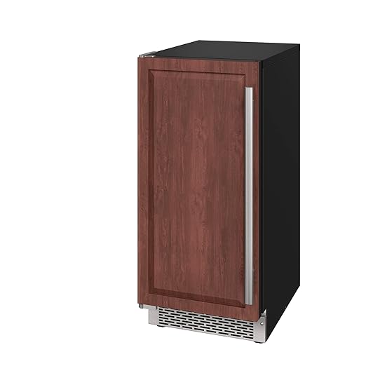 Avallon AIMG151GSSILH 15 Inch Wide 26 Lbs. Built-in/Free Standing Ice Maker with 56 Lbs. Daily Ice Production and Wash Mode